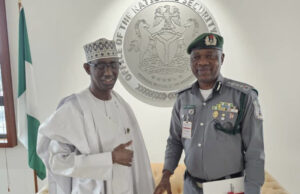 Customs Engages National Security Adviser on Border Security CGS and Nuru Ribadu