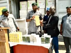 Customs Tincan Port Hands Over Containers of Expired Drugs to NAFDAC