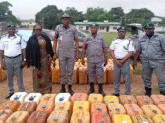 Customs, NMDPRA Auction 20,500 Litres of Seized Petrol in Lagos Customs