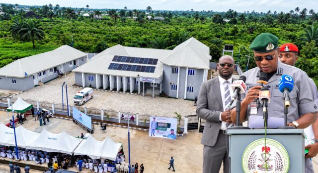 Eleme Healthcare Gets Boost as Nigeria Customs Commissions Rehabilitated Facility